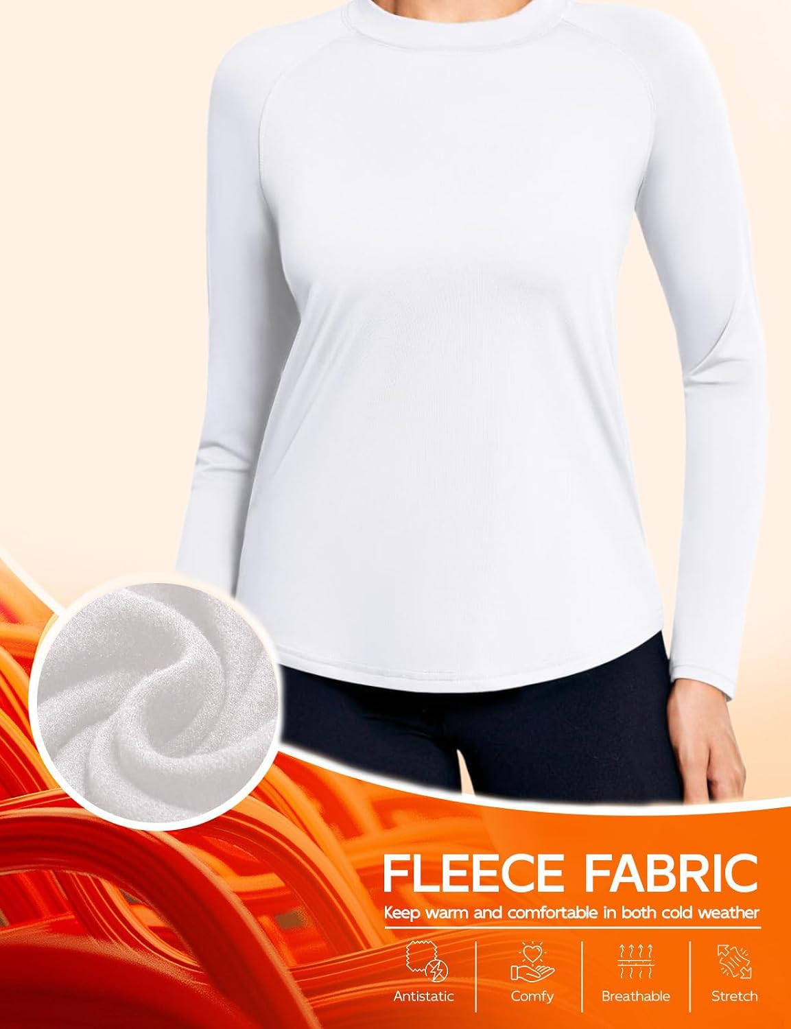 Thumbnail 1 de T-shirt thermique manches longues femme