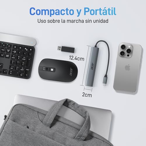 Thumbnail 8 de Acer Hub USB C 5 en 1 con HDMI 4K