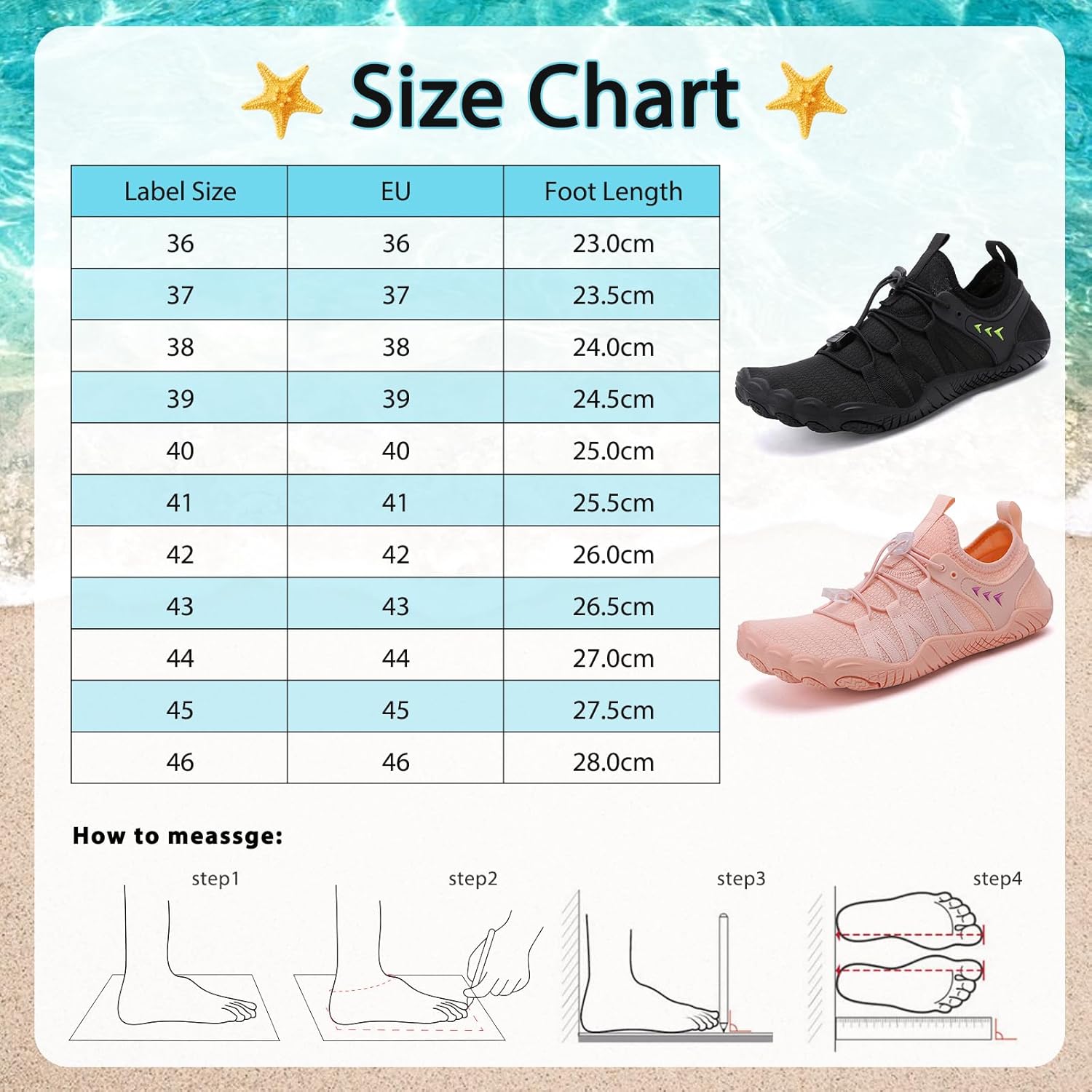 Thumbnail 6 de Scarpe da Acqua Unisex: leggerezza, drenaggio e comfort per mare, piscina e spiaggia