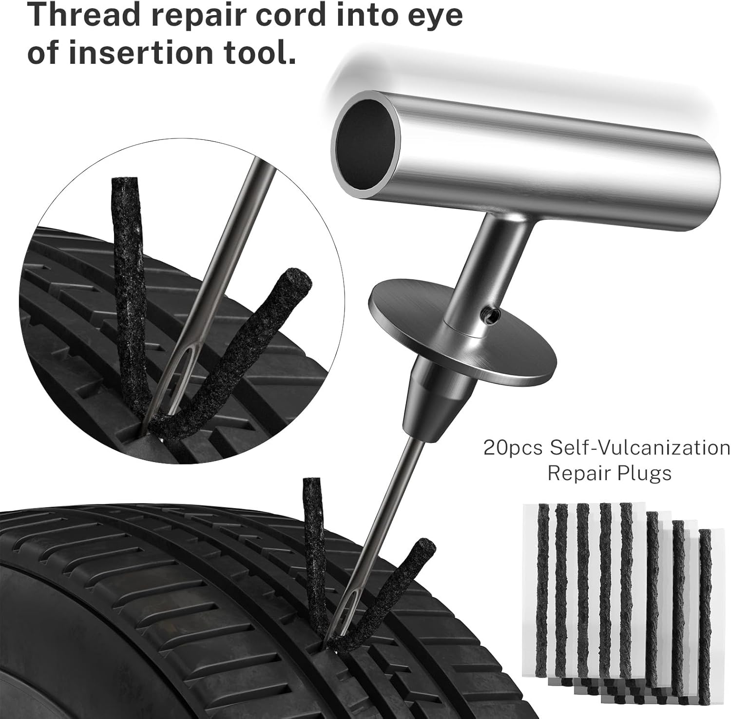 Thumbnail 4 de AUTOWN Flat Tire Repair Kit 31 pcs