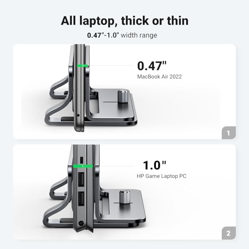 Detalle de UGREEN Soporte Vertical Laptop 15,6