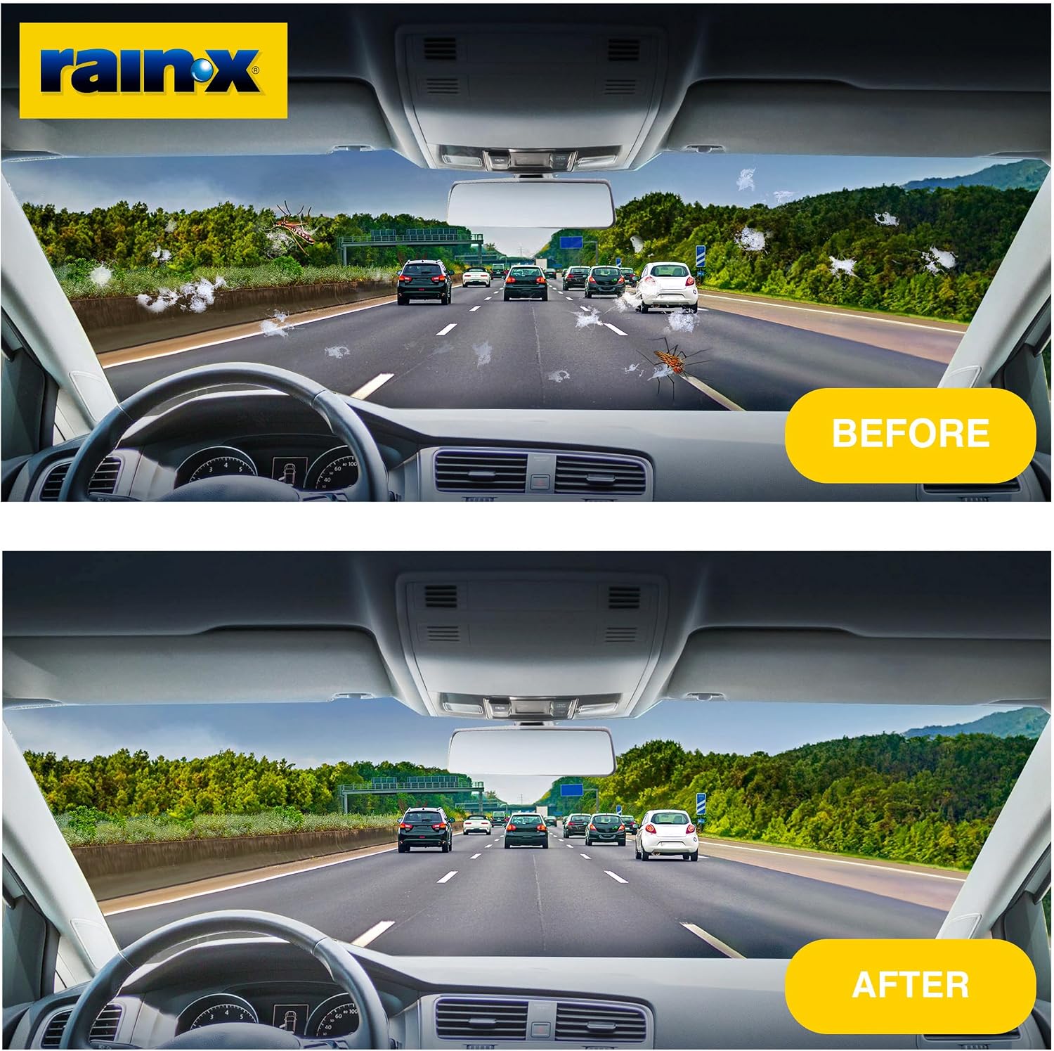 Thumbnail 4 de Rain-X Rimuovi Moscerini Auto 500 ml