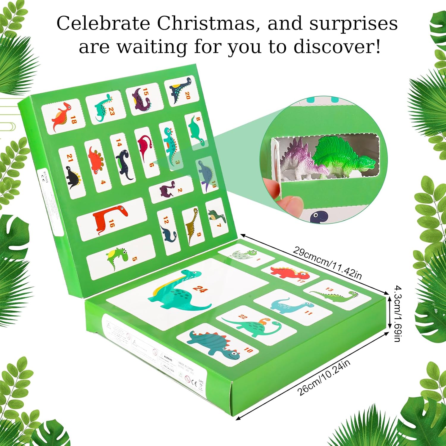 Detalle 2 de OKYUK Dinosaurier Adventskalender