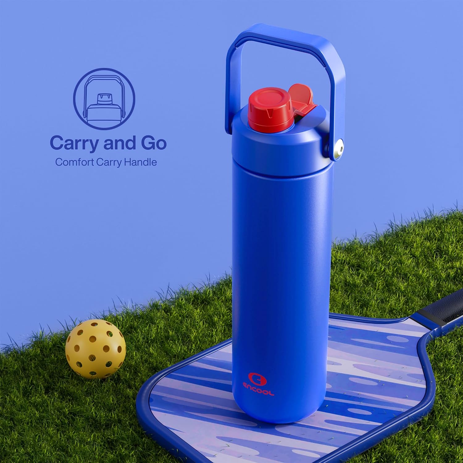 Detalle 1 de ENCOOL Insulated Water Bottle 26 oz