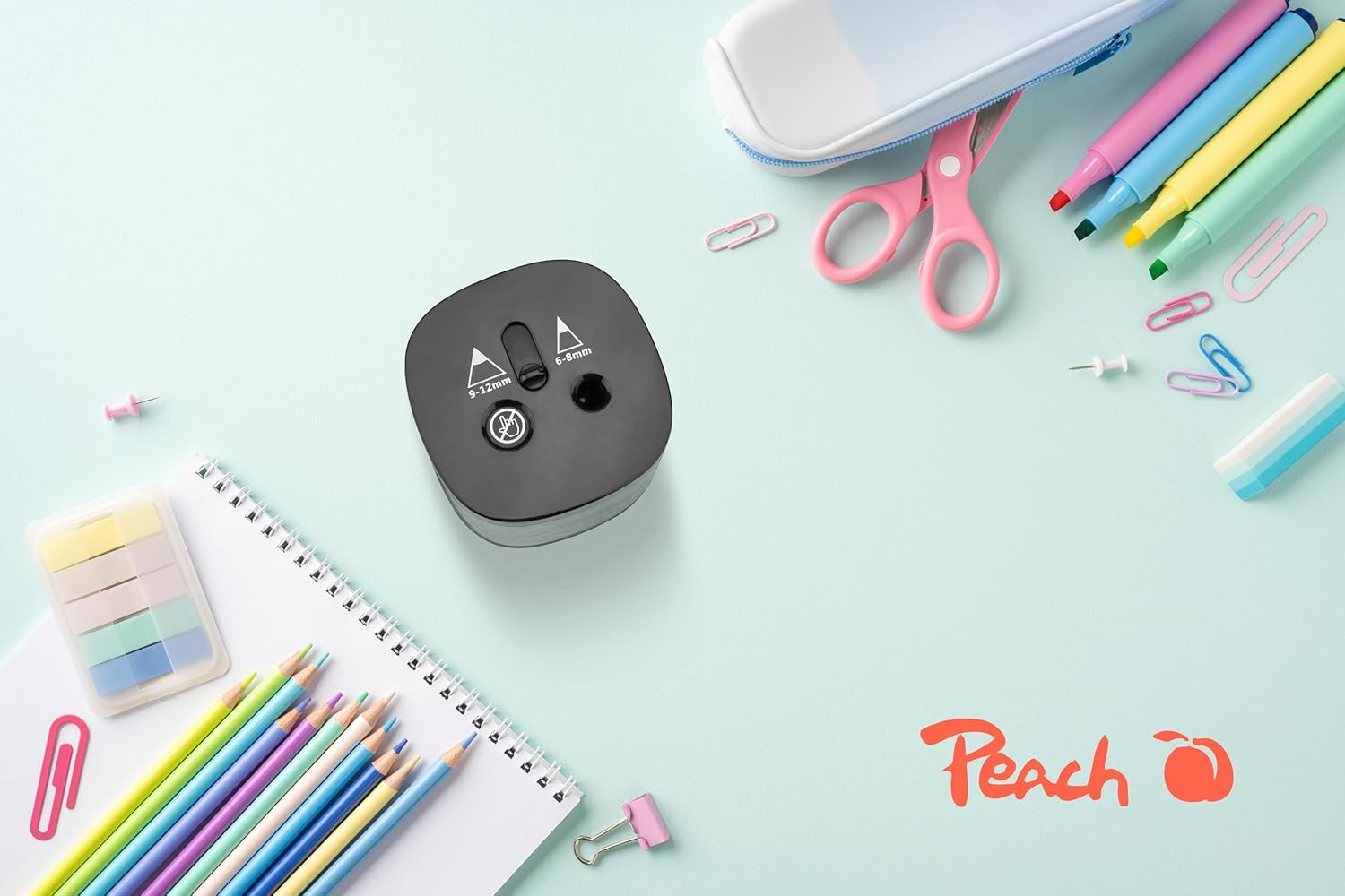 Thumbnail 3 de Peach PO102 Elektrischer Spitzer 6–12 mm