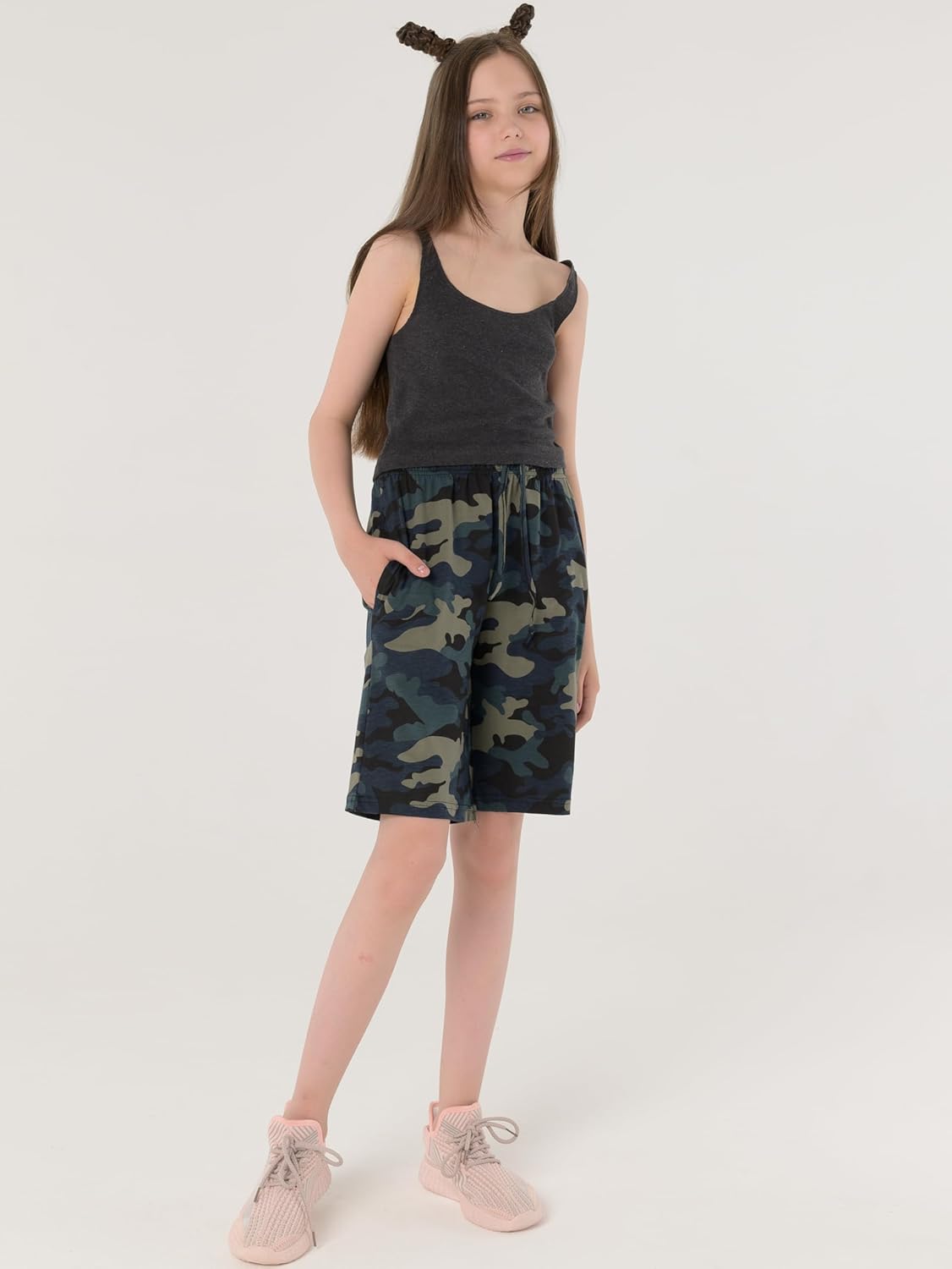 Thumbnail 4 de MOR Kariert Jungen Shorts 134–176 – 100% Baumwolle, bequeme Freizeit-Shorts für Jungen & Mädchen
