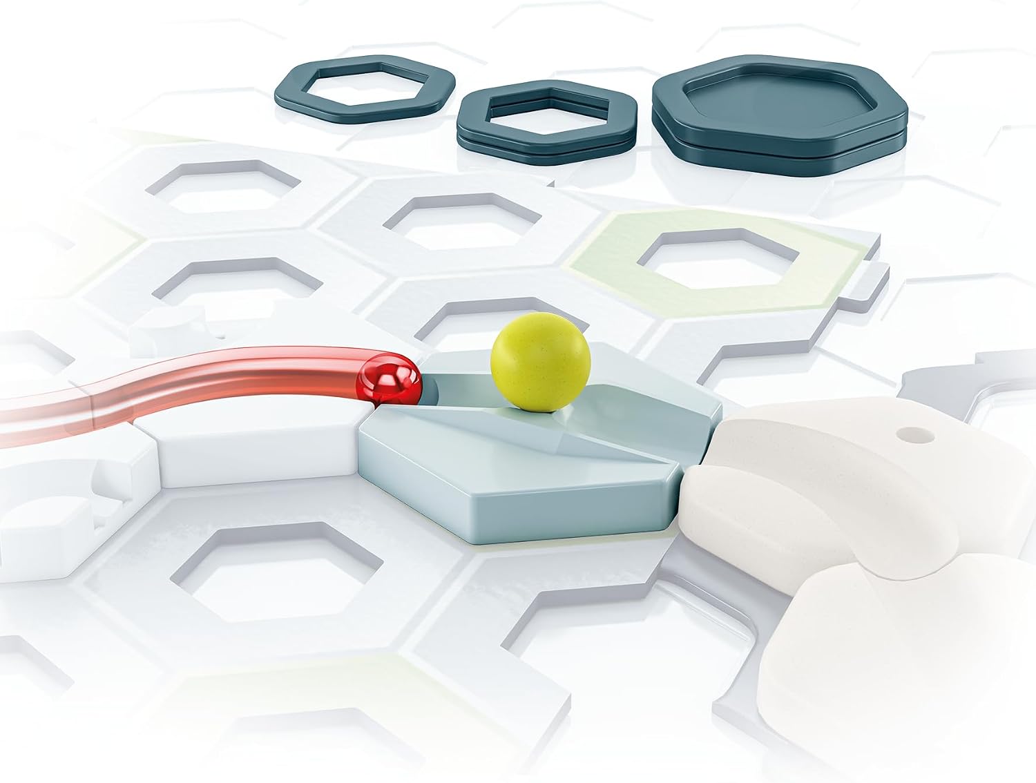Detalle de Ravensburger GraviTrax Element Adapter-Set – Erweiterbares Murmelbahnsystem für Kinder ab 8 Jahren
