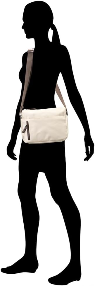 Detalle de Mandarina Duck Hunter Crossover, Hunter – Sac à bandoulière léger au look sporty-chic