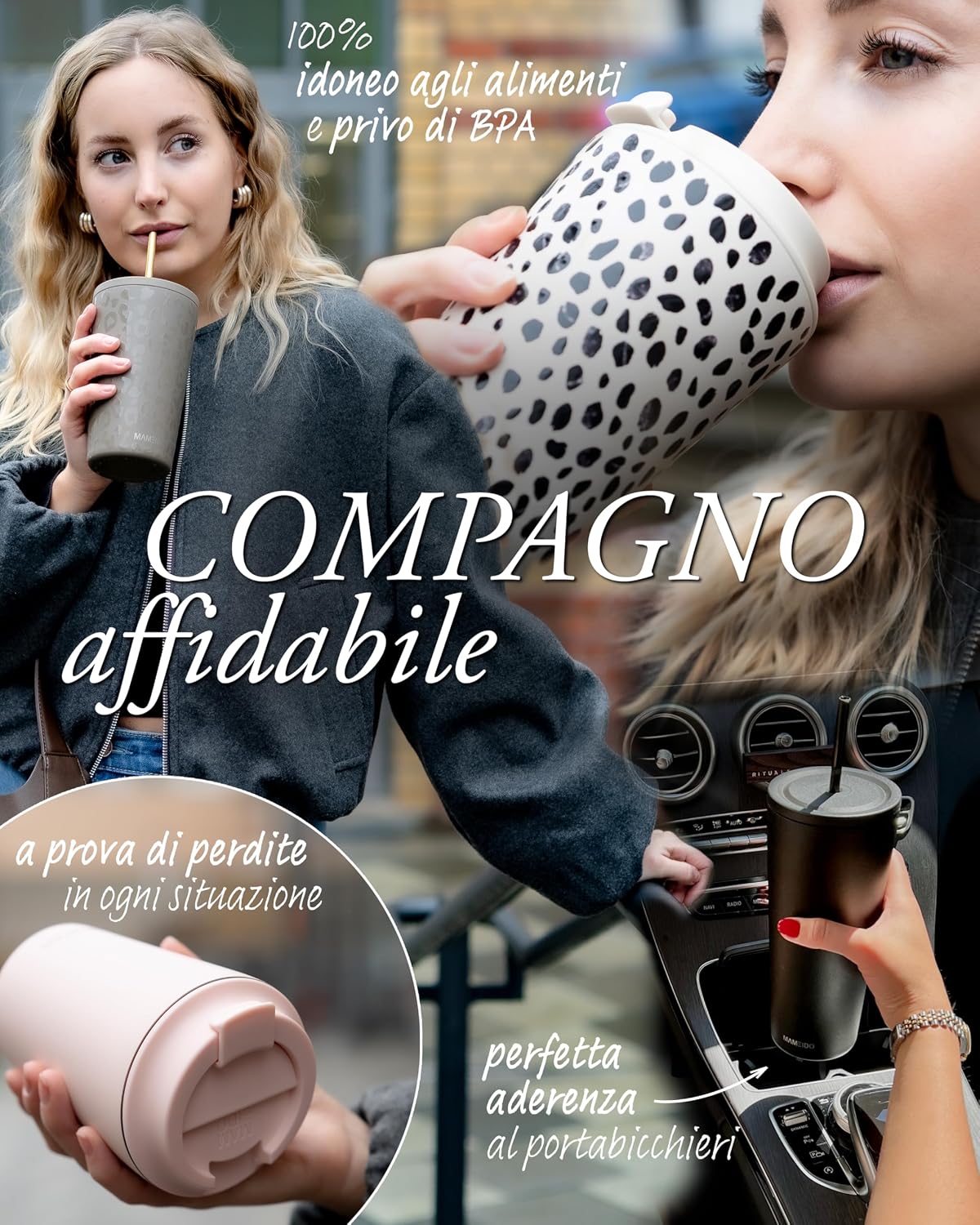 Detalle 2 de MAMEIDO Mug termico 350 ml per caffè