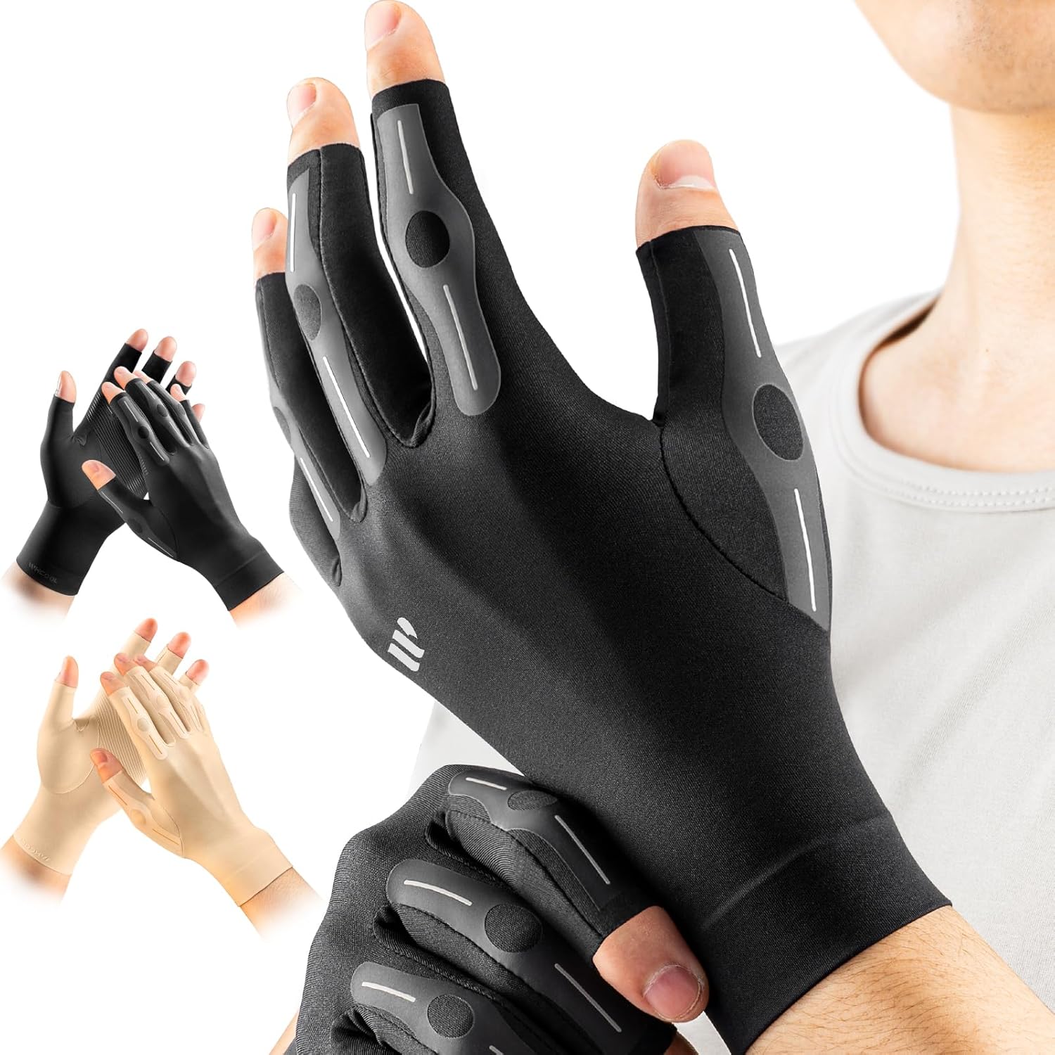Thumbnail 6 de WHCOOL Compression Arthritis Gloves for Women & Men — Graduated Pressure, Full-Finger Support
