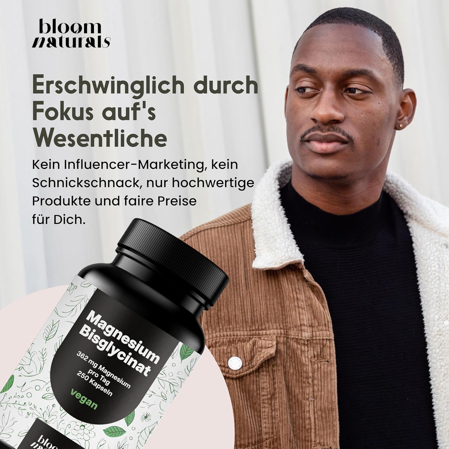 Thumbnail 4 de Magnesium Bisglycinat Hochdosiert 250 Kapseln