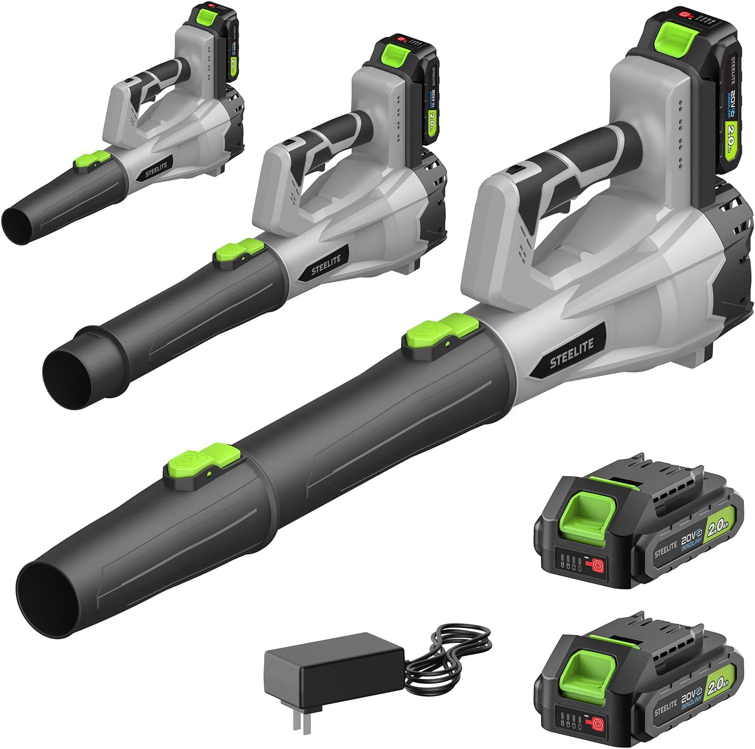 Detalle de STEELITE 21V Cordless Leaf Blower