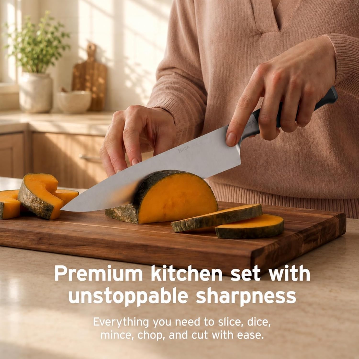 Detalle 2 de Ninja Knife Block Set NK32010BK1