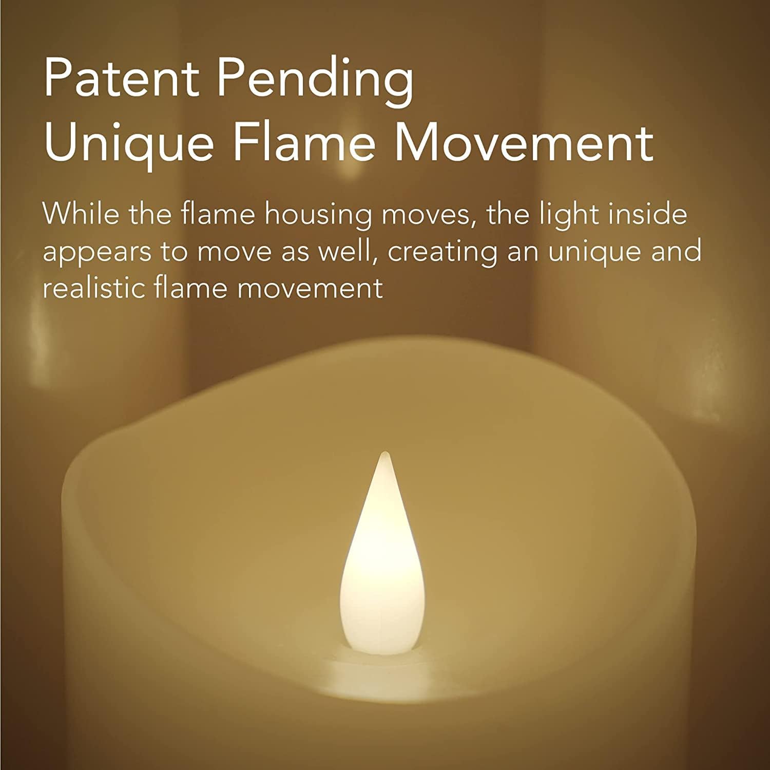 Thumbnail 6 de Softflame Flameless LED Candles, 4" x 10