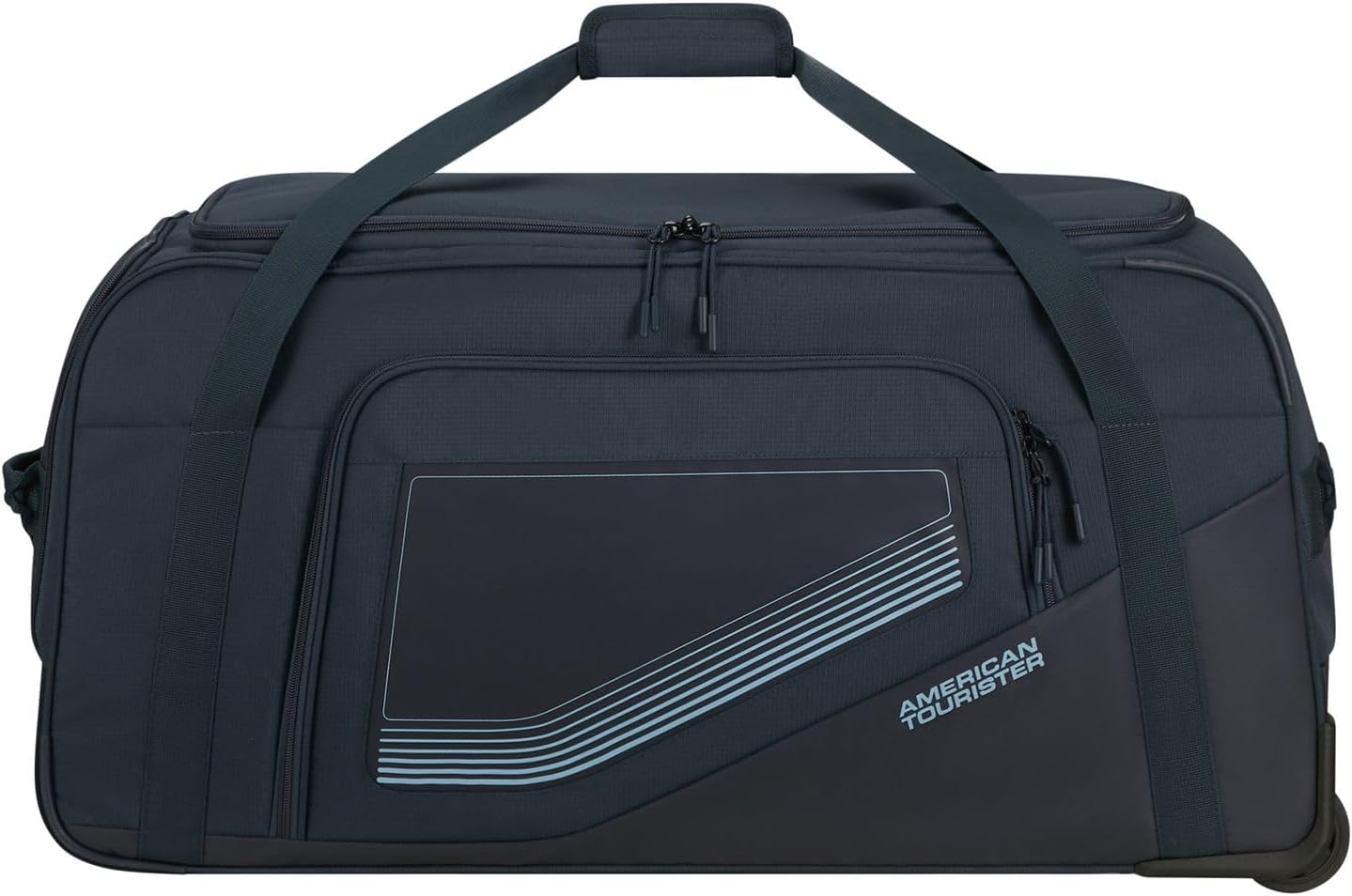 Detalle de American Tourister City Racer borsone con ruote 77 cm, 129 L (blu navy)