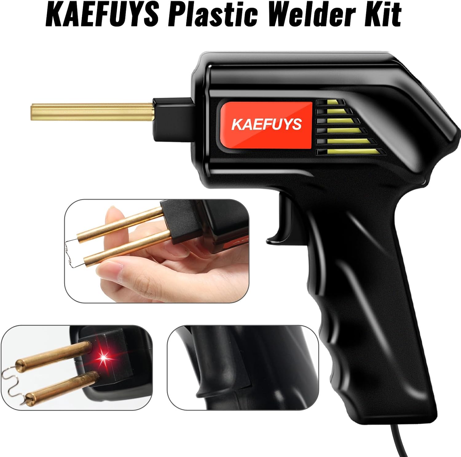 Thumbnail 6 de KAEFUYS 170W Plastic Welding Kit (805 Pieces) – 220V Welder Gun for Car Bumpers & Plastic Repairs