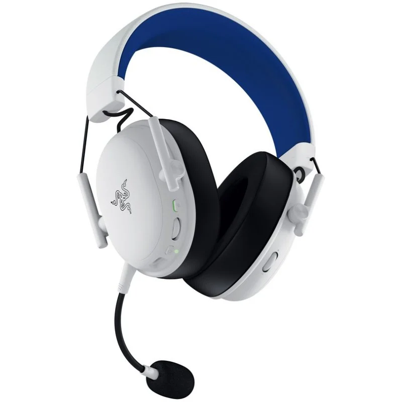Detalle 2 de Razer BlackShark V3 X HyperSpeed 7.1 auriculares inalámbricos blancos