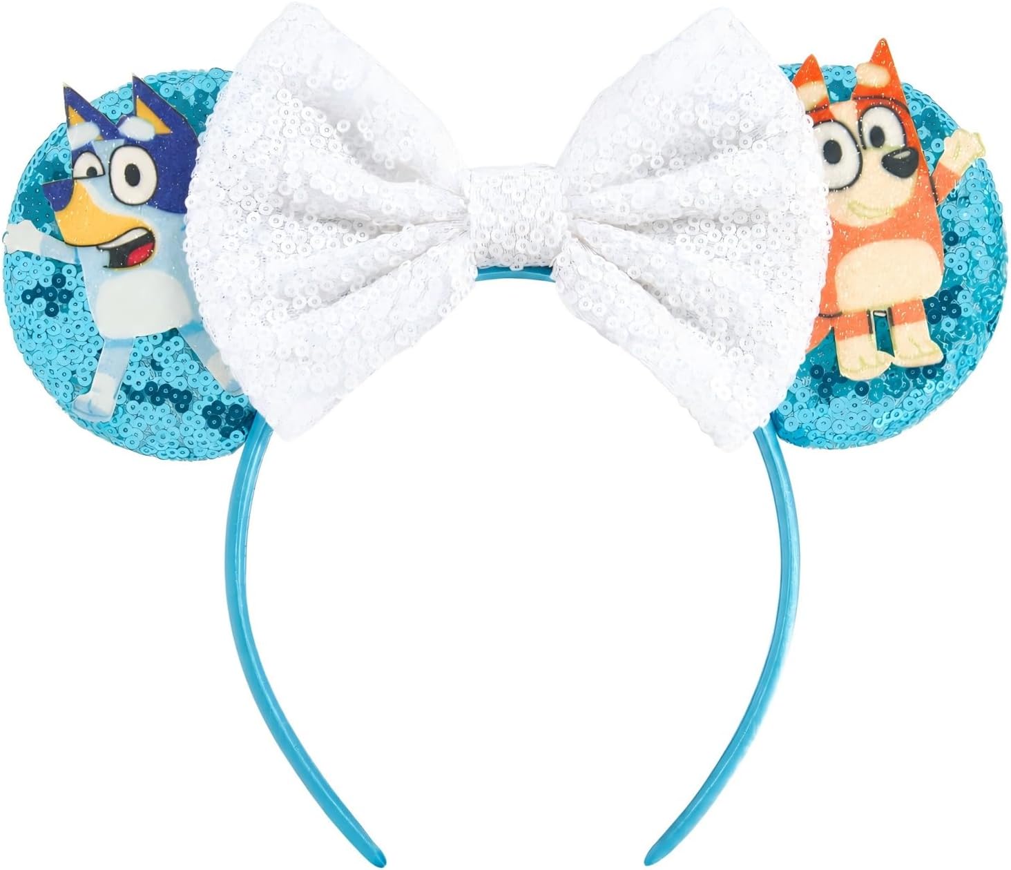 Detalle de YUNISS Sparkly Mouse Ear Headband for Cosplay, Parties, and Dress-Up