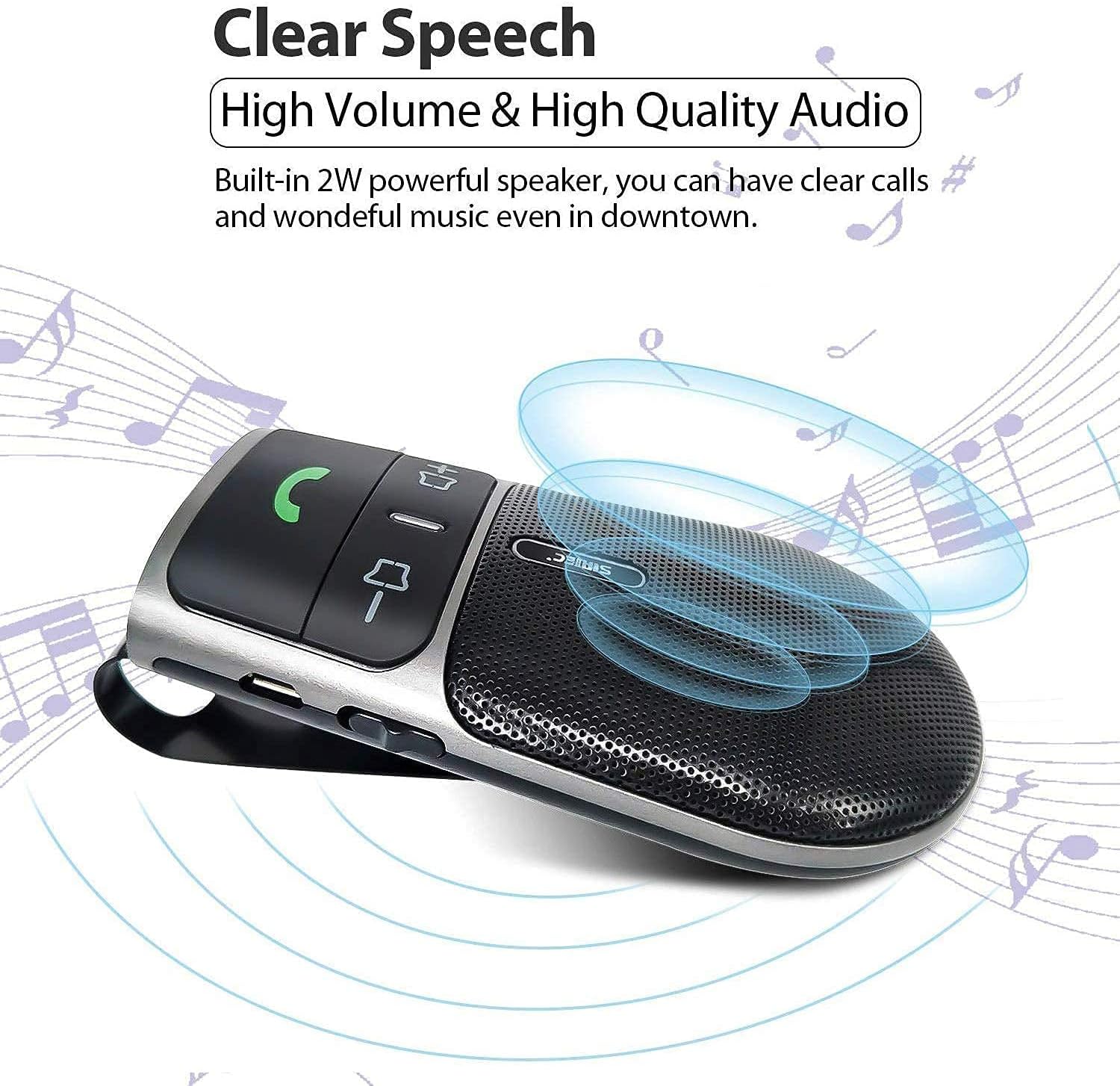 Thumbnail 5 de SUNITEC BC920SA hands‑free car speaker kit