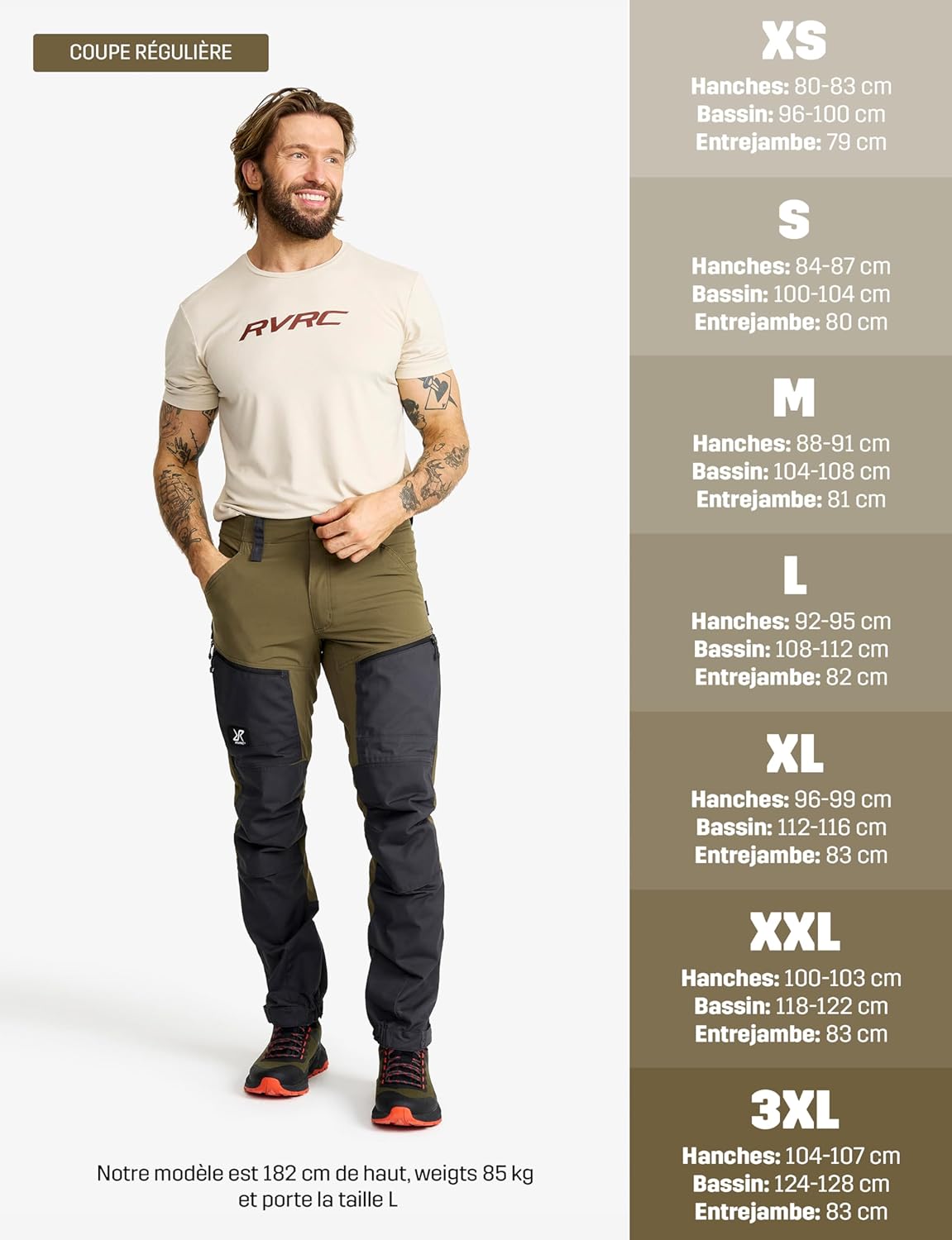 Thumbnail 2 de RevolutionRace Homme RVRC GP Pro Pants : pantalon outdoor durable avec poches et aérations