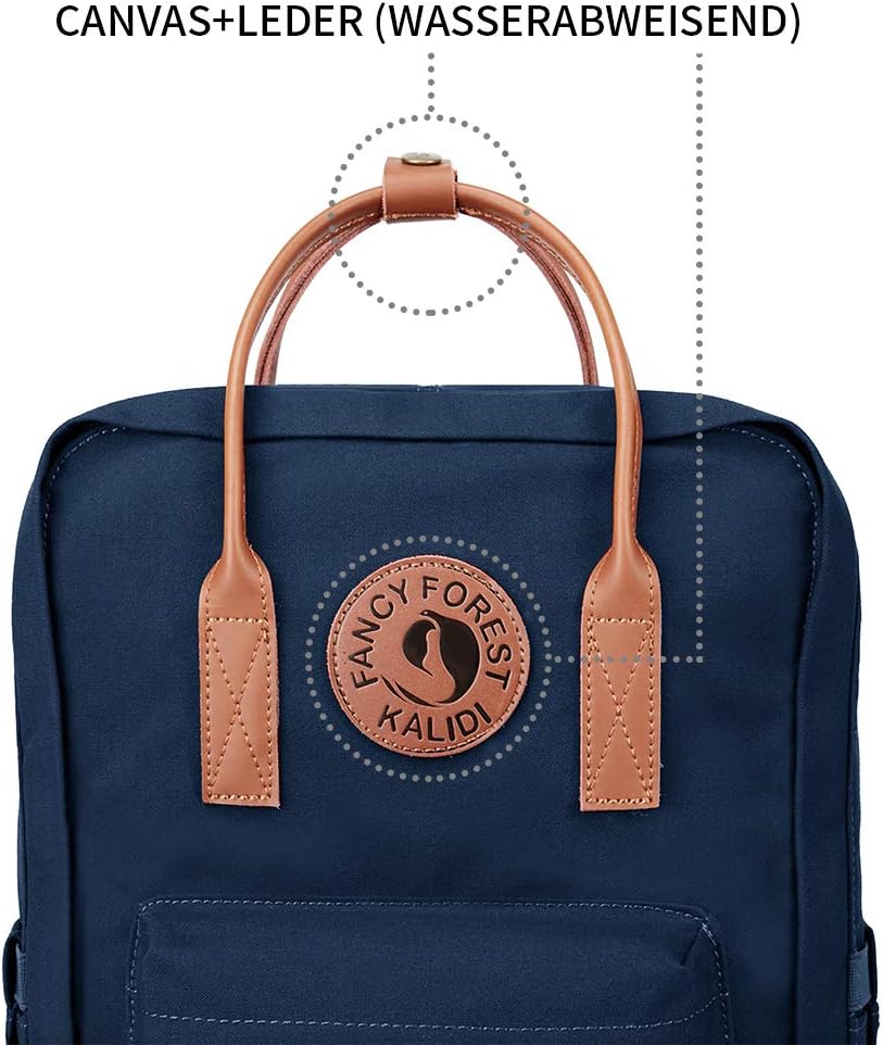 Thumbnail 1 de KALIDI Unisex Lightweight Backpack School Bag – Water-resistant rucksack for a 15 inch laptop