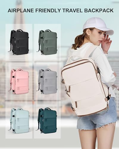 Thumbnail 7 de SZLX Mochila de cabina 40 × 30 × 20 cm con apertura de 180° y compartimento para portátil