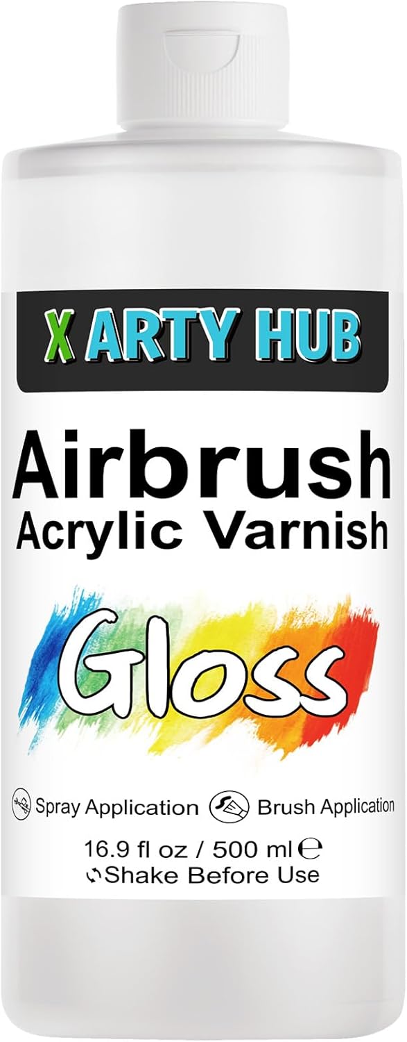 Thumbnail 6 de X ARTY HUB Vernis Acrylique Brillant 250 ml – protection anti-jaunissement, anti-décoloration et finition lisse