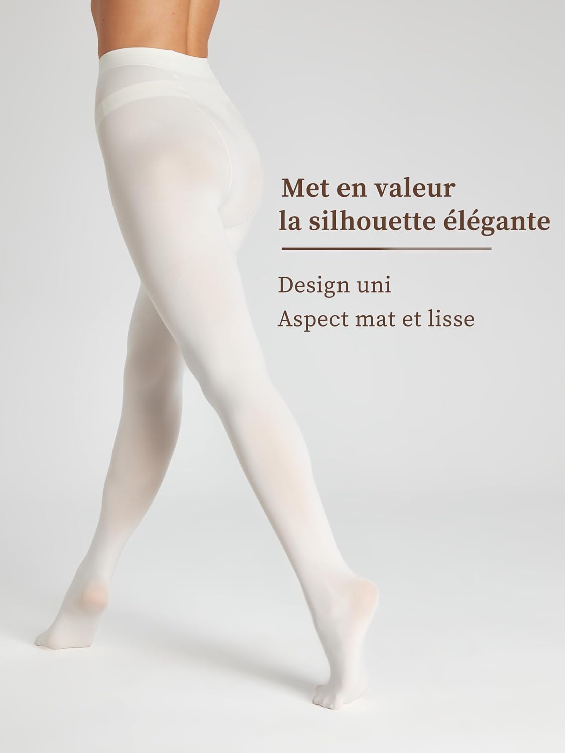 Thumbnail 4 de Seidiva Collant Femme Opaque 80 Deniers