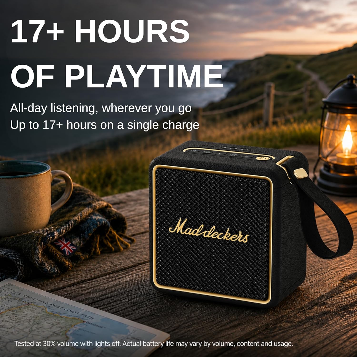 Detalle de MG II Portable Bluetooth Speaker 40W Deep Bass 🎵