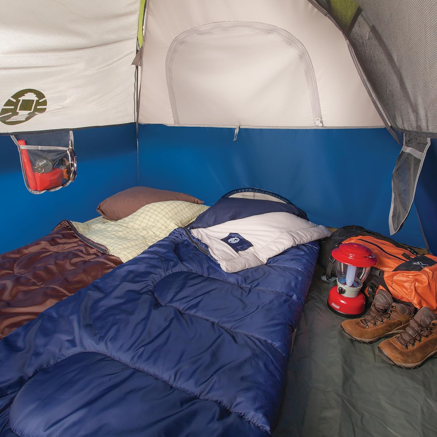 Thumbnail 2 de Coleman Sundome Camping Tent with Rainfly — 2/3/4/6 Person, Weatherproof, 10-Minute Setup