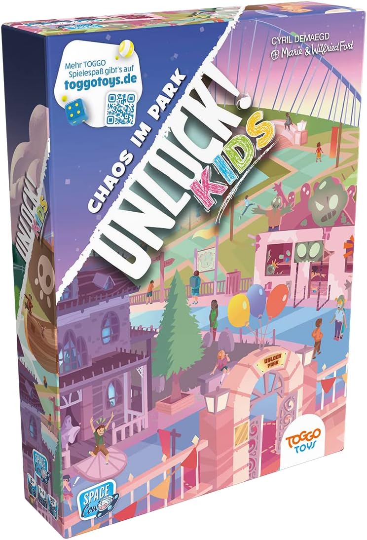 Detalle de Unlock! Kids – Chaos dans Le Parc : jeu d’énigmes coopératif pour enfants (1–4 joueurs, dès 6 ans)