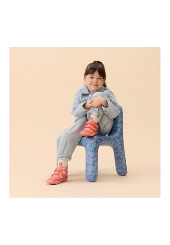 Detalle 2 de Affenzahn Knit Happy Pony Übergangsschuh, Korall, Größe 24 – wasserdicht und vegan