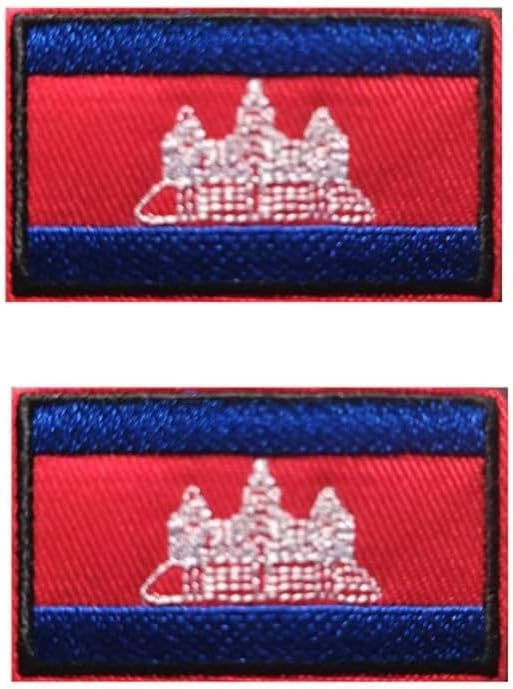 Detalle de Cyprus Flag Patch, 1.18 x 1.97 Inches