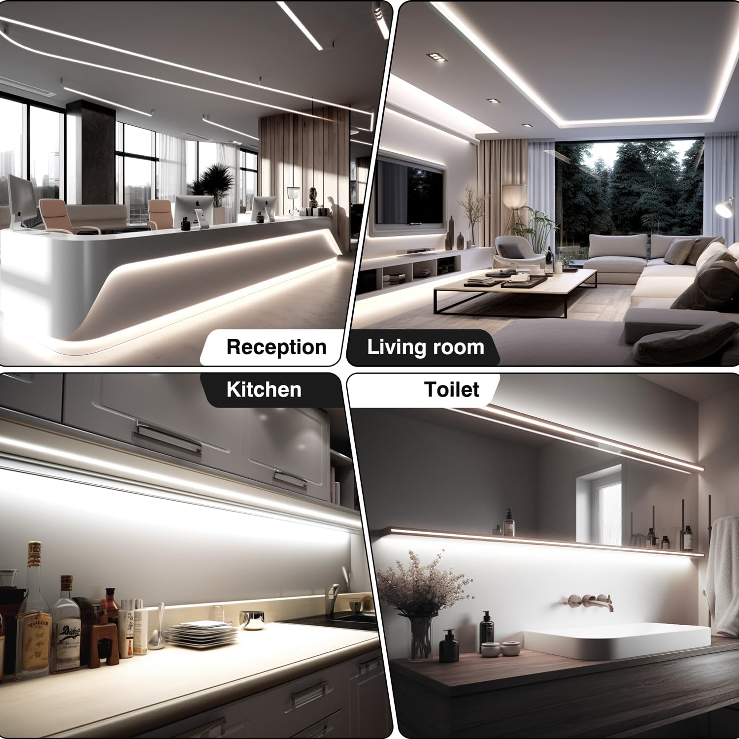 Thumbnail 5 de luktix COB LED Strip 10M 6000K