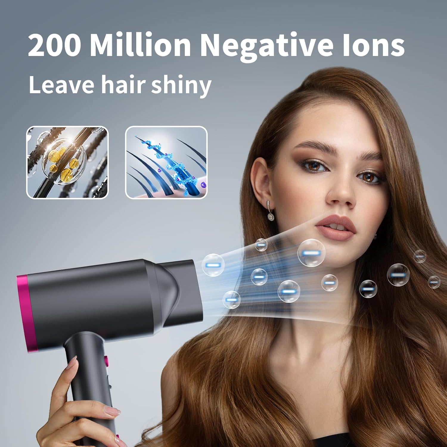 Thumbnail 2 de ANNE BETTY Ionic Hair Dryer 1800W