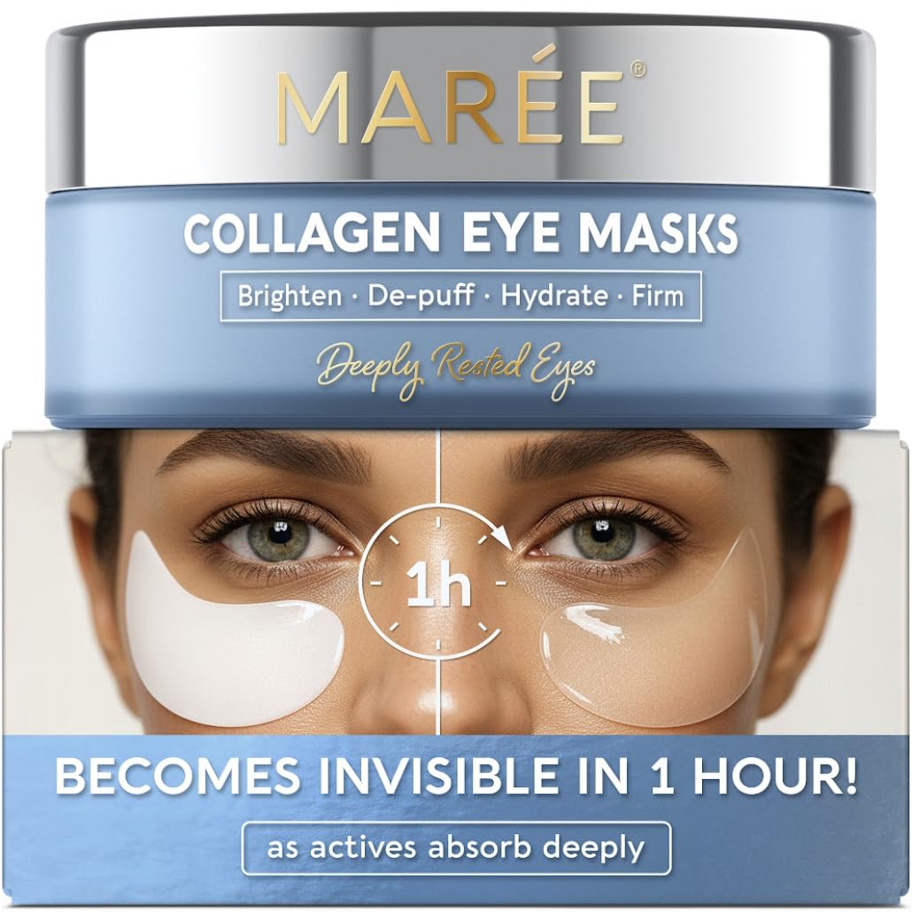 Detalle de MAREE Under Eye Patches with Marine Collagen & Hyaluronic Acid (12 Pair)