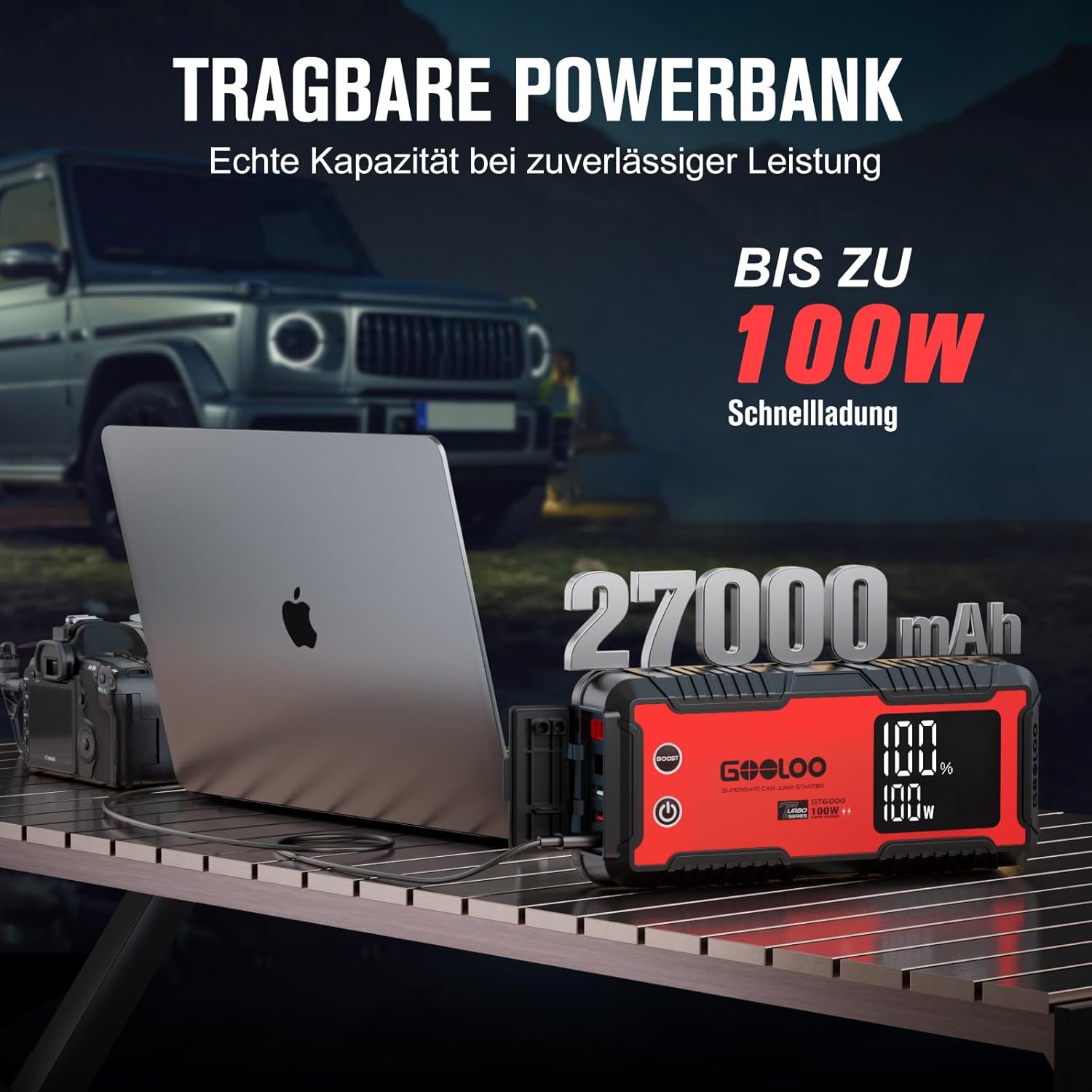 Thumbnail 4 de GOOLOO GT6000 Powerbank 99,9Wh