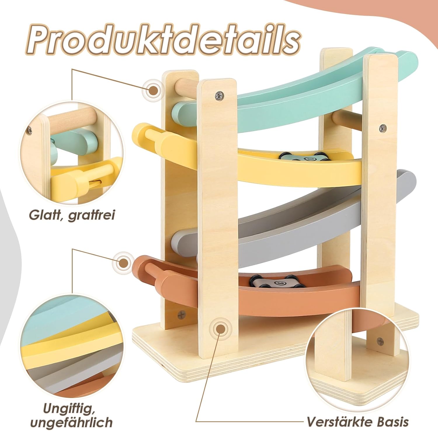 Detalle 2 de Vanplay Montessori Spielzeug ab 1 Jahr