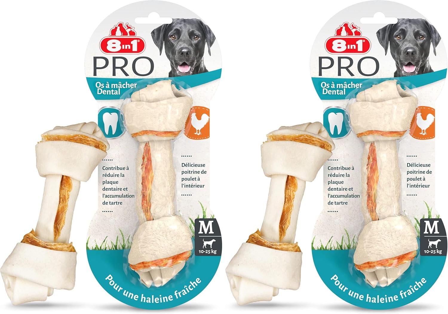 Thumbnail 6 de 8in1 Pro Dental Bones XS – Ossa masticabili per cani di piccola taglia (21 pezzi)