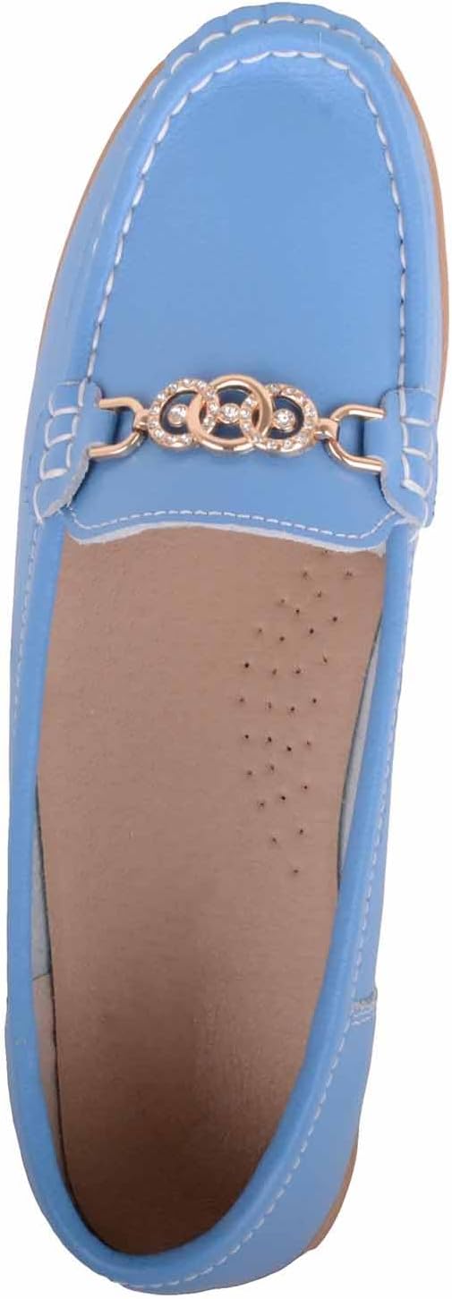 Detalle 2 de Genuine Leather slip on loafer shoe