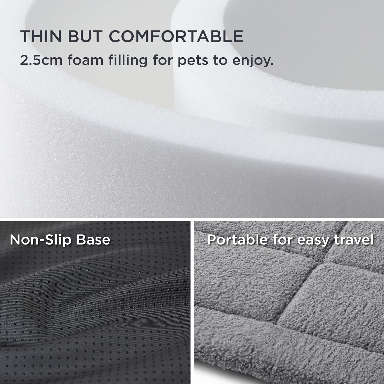 Detalle de Bedsure dog bed mat 89x58cm