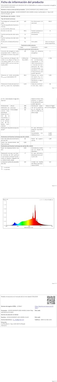 Thumbnail 9 de Govee Plafón LED de Techo RGBIC 🌈 38cm, Control Inteligente