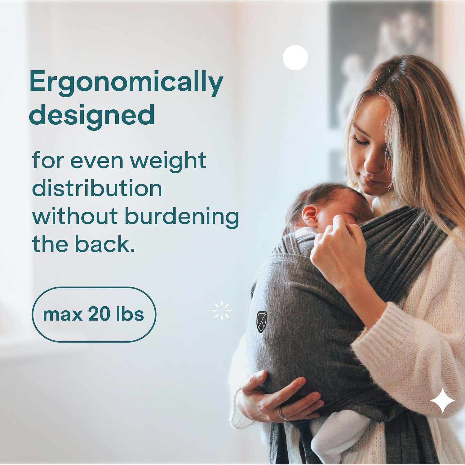 Thumbnail 6 de KOALA BABYCARE Koala sling baby wrap up to 9 kg