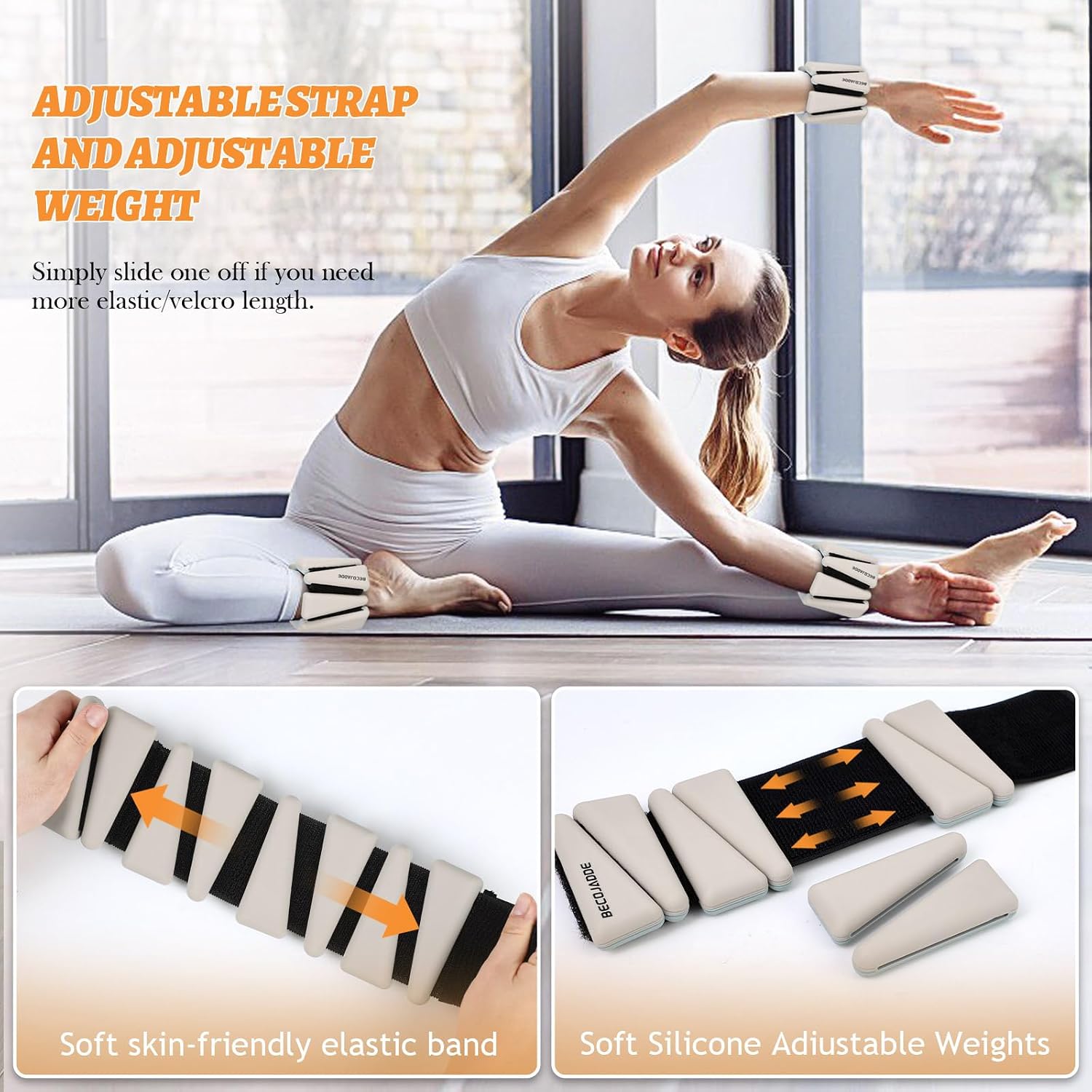 Thumbnail 4 de BECOJADDE Ankle Weights 1–3 lb Each