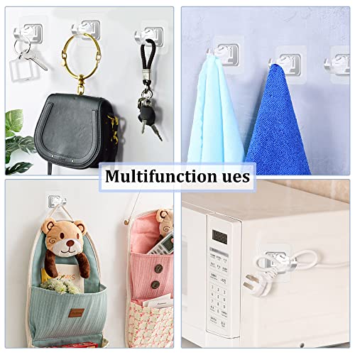 Thumbnail 6 de Codoule Self Adhesive No Drill Adjustable Curtain Rod Holder Hooks Brackets (8-Pack)