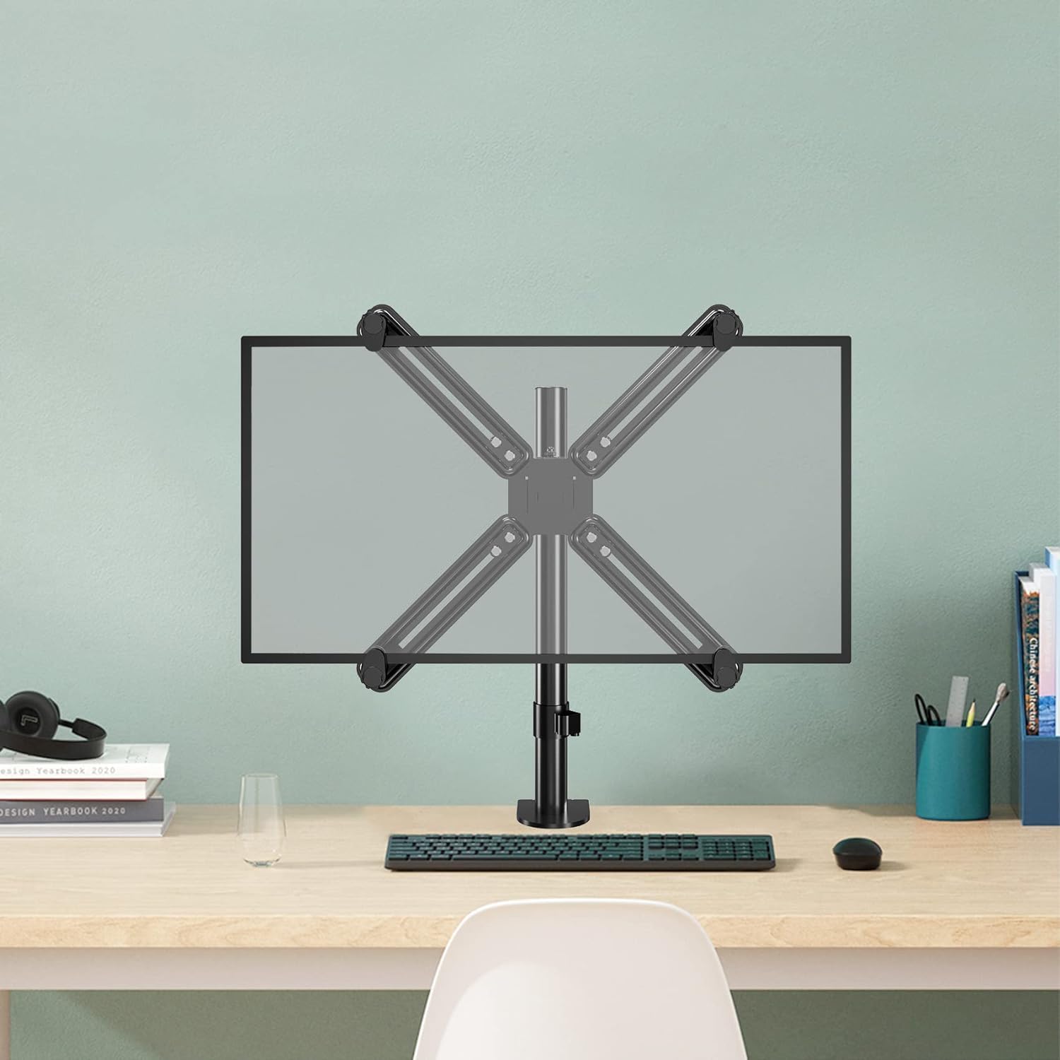 Thumbnail 6 de Suptek WK002 Adattatore di Montaggio VESA per Monitor 13–27" non-VESA (75×75 mm e 100×100 mm)