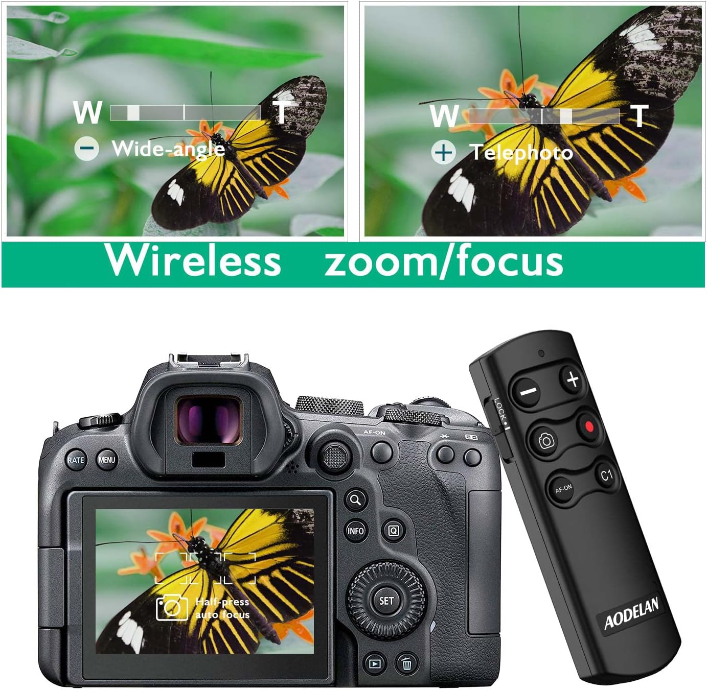Thumbnail 3 de Sony A9 remote control RMT-P1BT, 10m