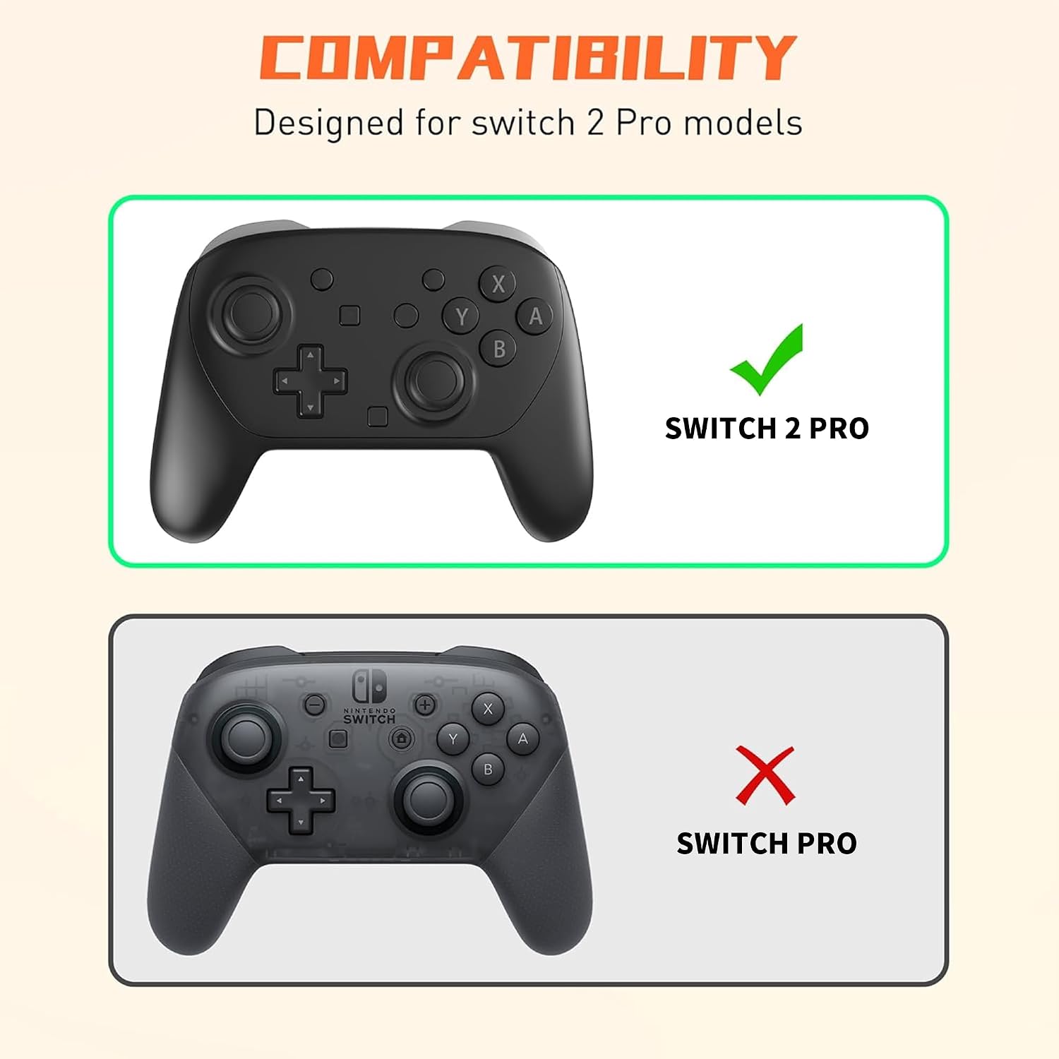 Detalle de PAWDIARY Nintendo Switch 2 Pro Controller Case, Silicone