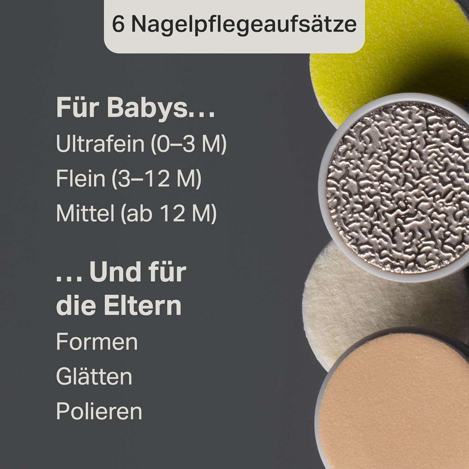 Thumbnail 5 de Tommee Tippee Elektrischer Nagelfeilen-Trimmer