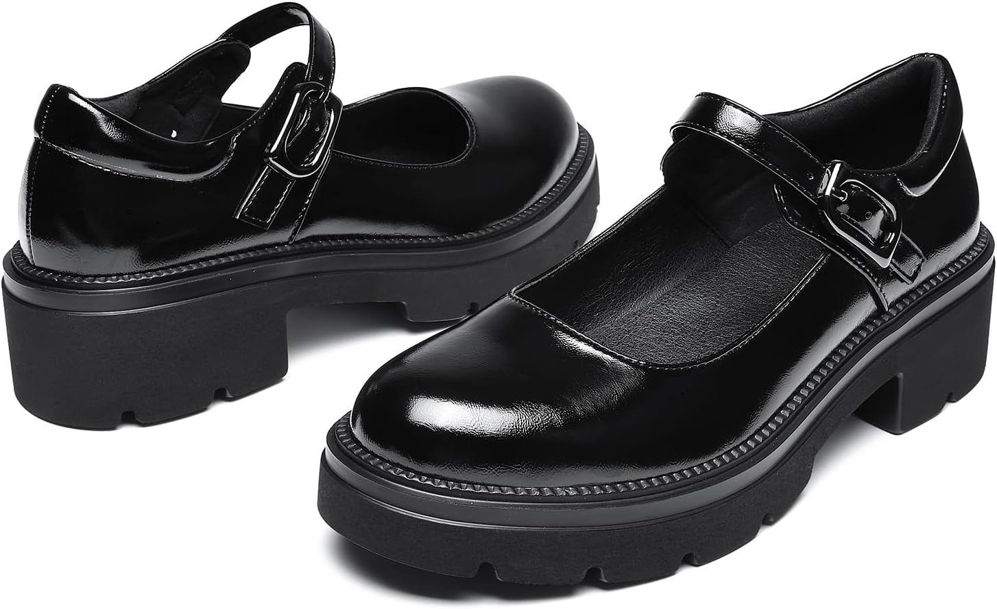 Detalle de Bravover Mary Jane Shoes with PU Upper